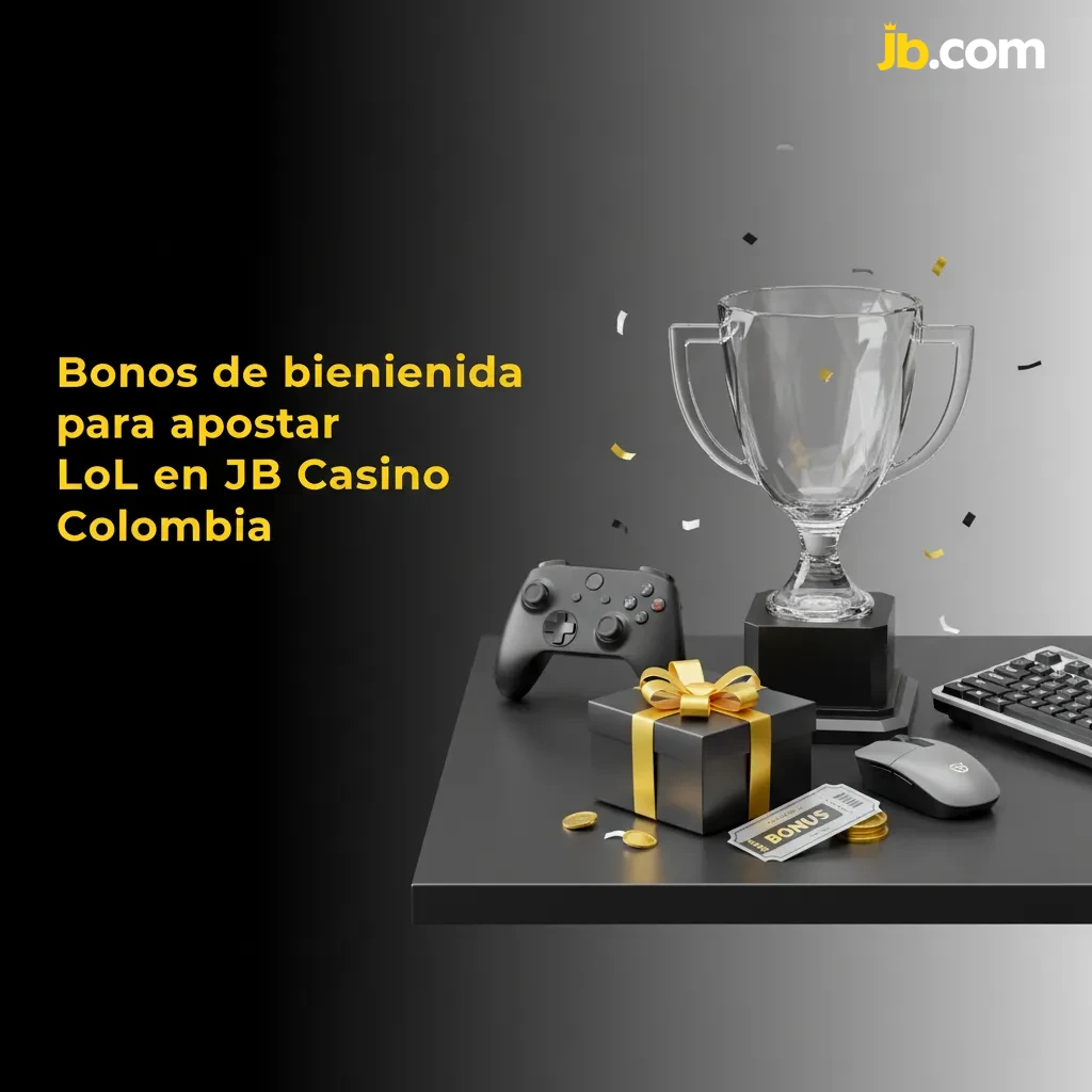 Banner de JB Casino Colombia: bono de bienvenida para apostar LoL, hasta $20,000; registro, verificación y depósito en COP.