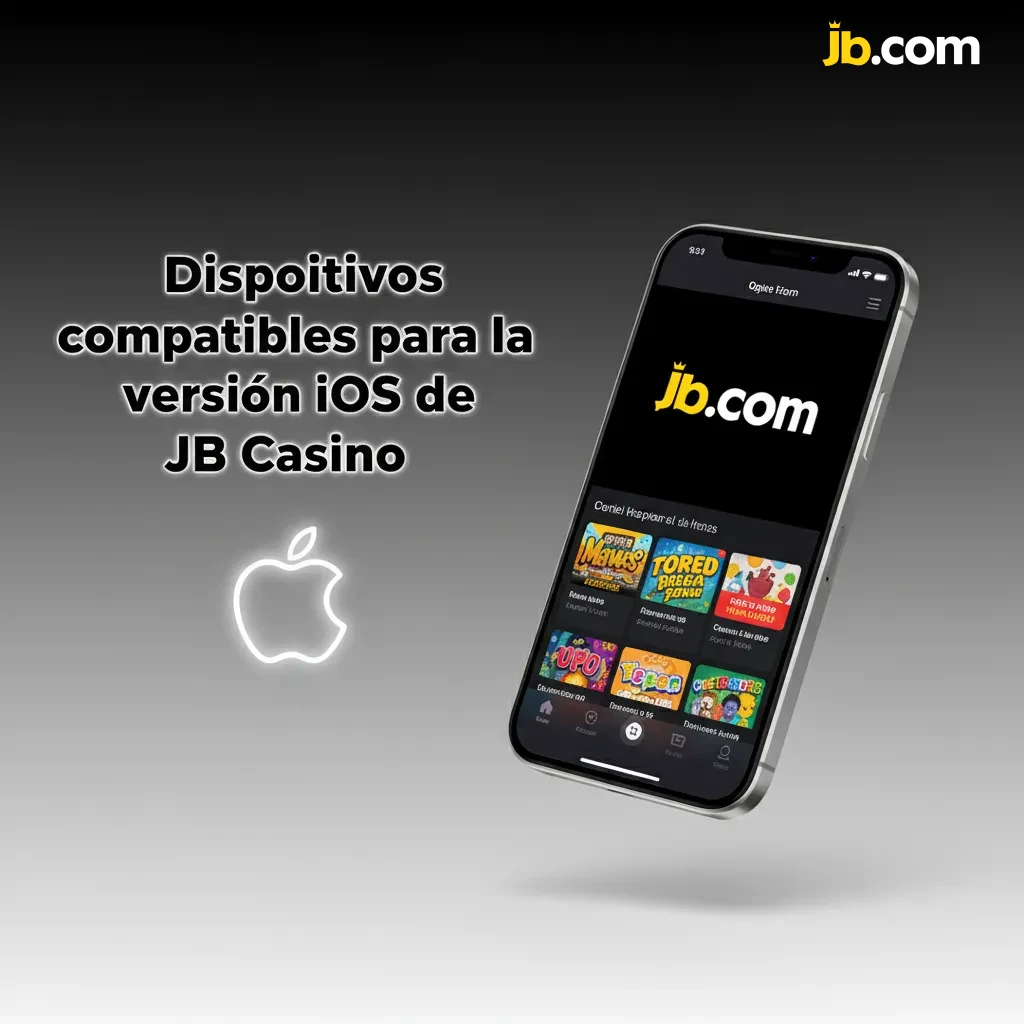 Dispositivos compatibles JB Casino iOS: iOS 13+, Safari requerido; iPhone 12–15, SE 3ª gen, iPad 10ª gen y iPad Air M2