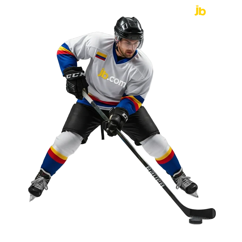Hockey sobre hielo: apuestas en vivo y prepartido, cuotas 1X2, hándicap, totales y marcador con Cash Out en Colombia.
