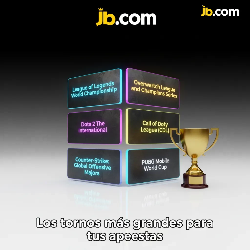 Tabla de torneos principales por juego para apuestas: CS2, Dota 2, LoL, Valorant; incluye PGL Major, Worlds y TI.