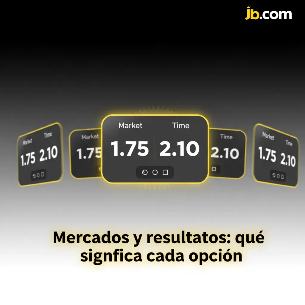 Infografía de mercados de apuestas: 1X2, Doble oportunidad, Más/Menos, Hándicap asiático y Ambos equipos marcan.