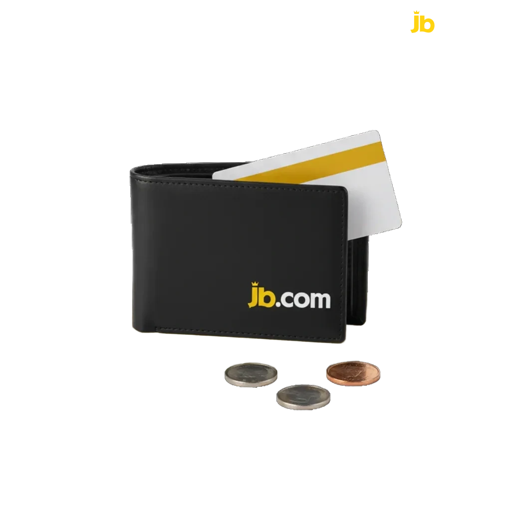 Infografía: depósitos y retiros cripto en Colombia de JB Casino; límites en COP, 10 monedas (BTC, USDT, ETH, LTC) y bono 100%