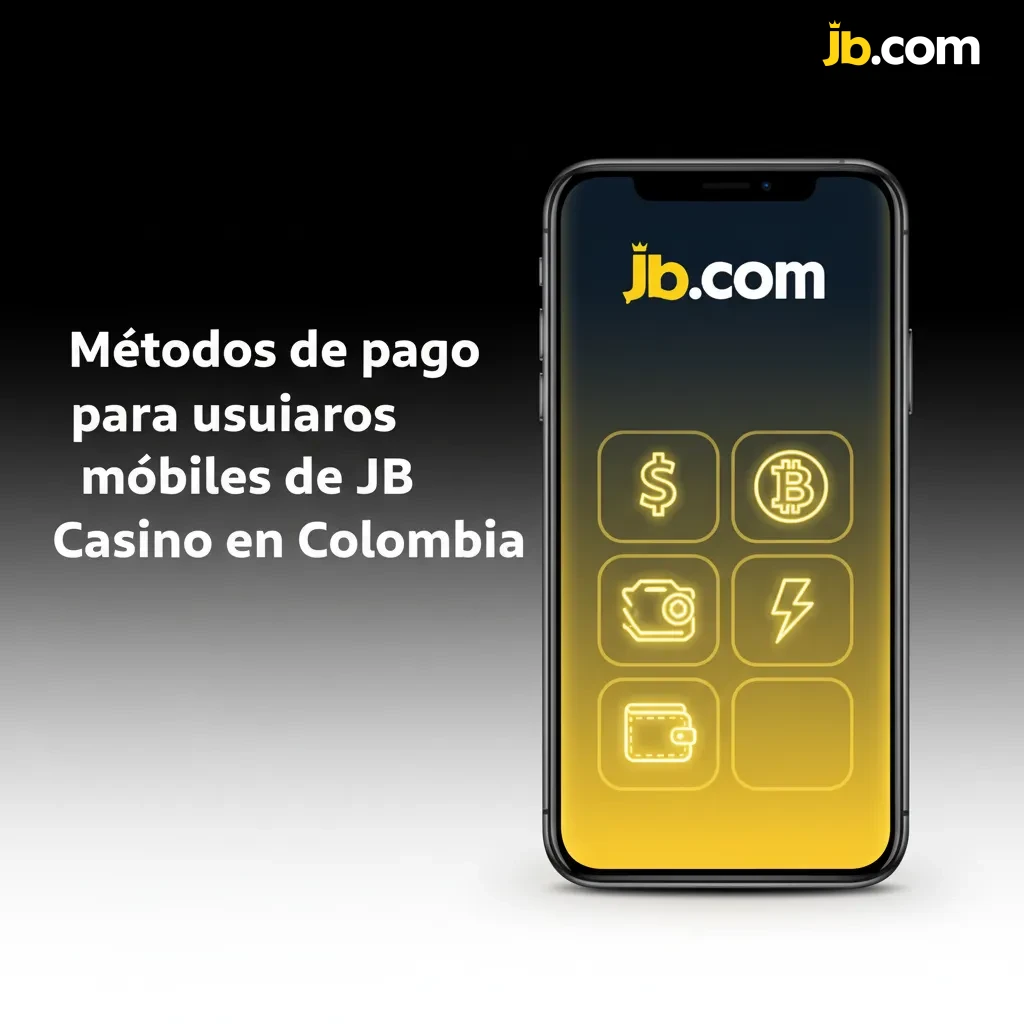 Métodos de pago móviles de JB Casino en Colombia: PSE, Nequi, Daviplata, Bancolombia, PayU, Visa/MC, Efecty, Baloto, en COP.