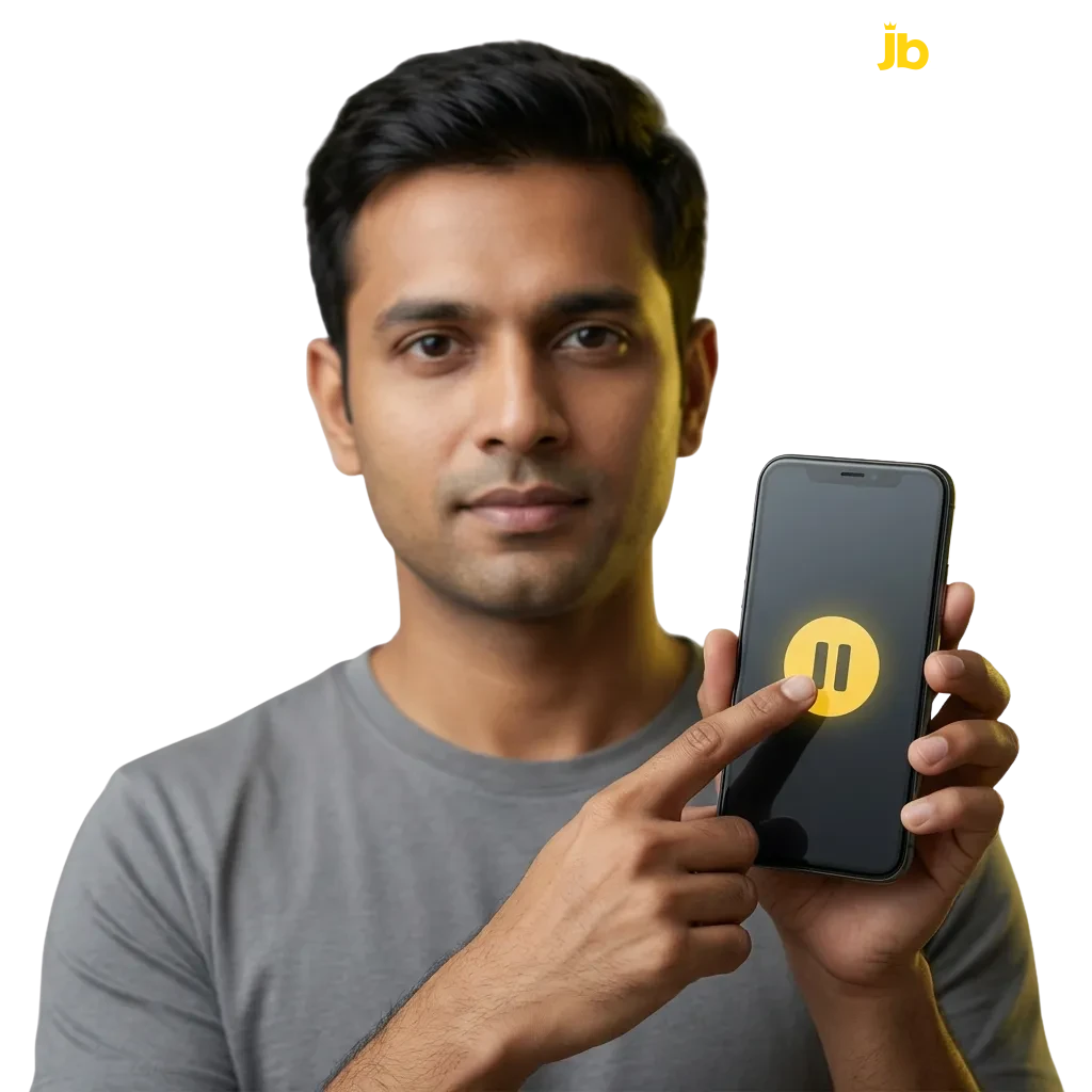 Banner de JB Casino sobre juego responsable, priorizando seguridad, límites de juego y ayuda para apostar con control